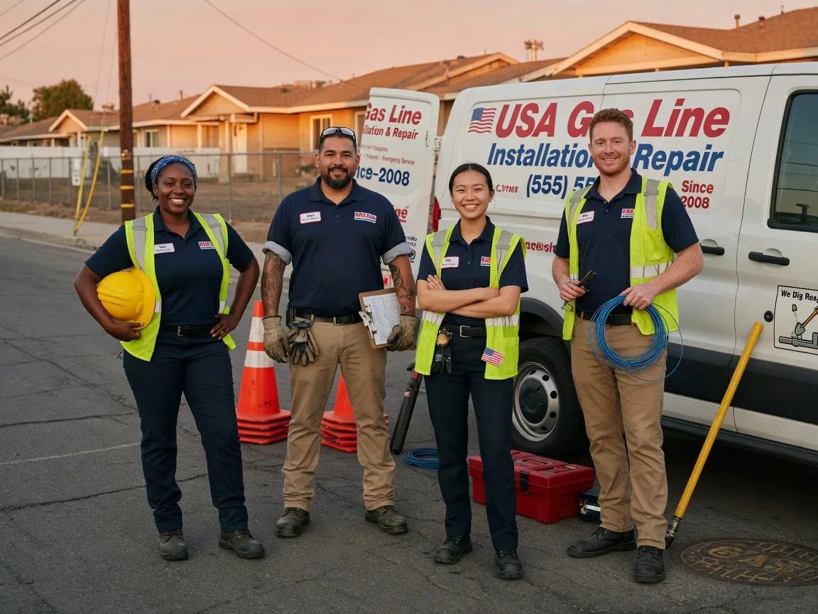 Gas Line Installation company in Reseda, CA
